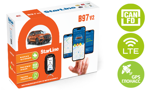 StarLine B97 V2 3CAN+FD+4LIN LTE GPS