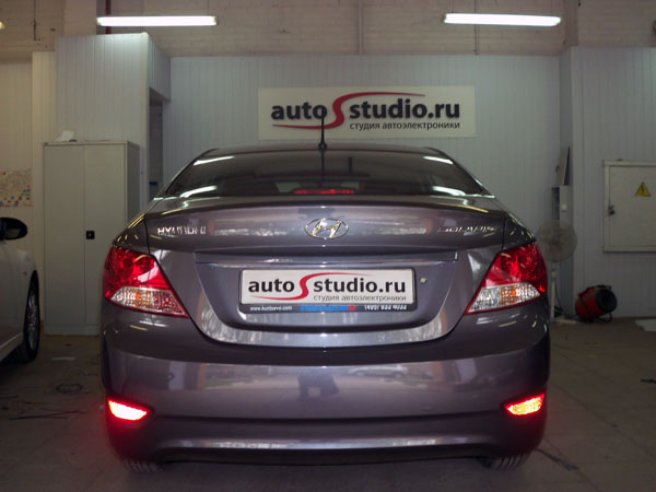 На автомобиль установлен противоугонный комплекс