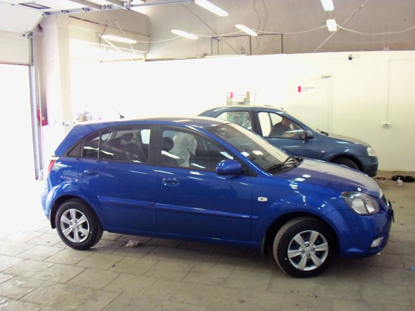 На автомобиль установлен охранный комплекс