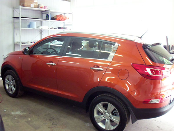 На автомобиль установлен охранный комплекс