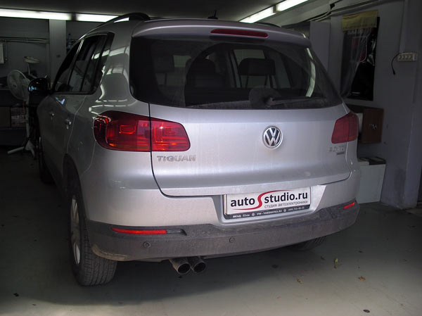 На автомобиль установлен охранный комплекс