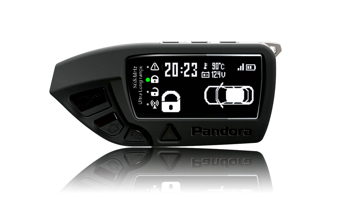 					Установка автосигнализации Pandora  DX 9X LoRa FD

