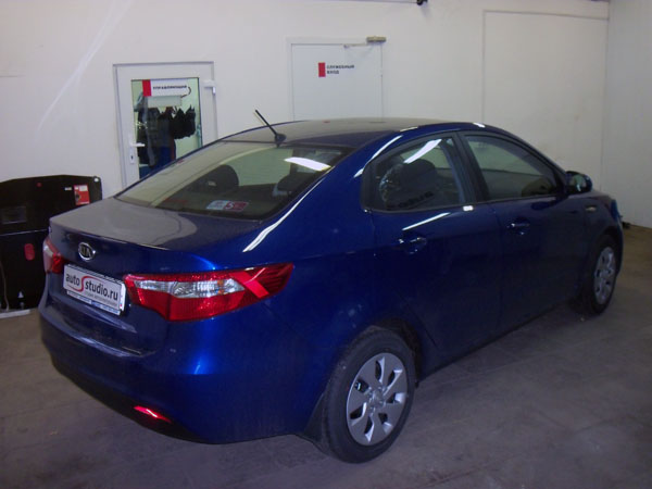 На автомобиль установлена сигнализация