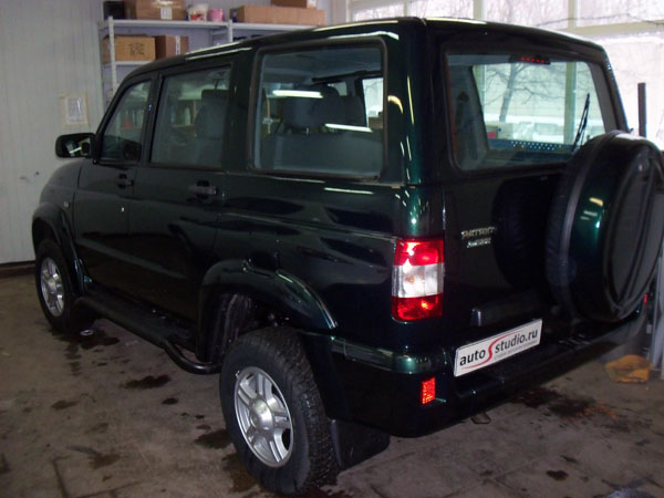 На автомобиль установлен охранный комплекс