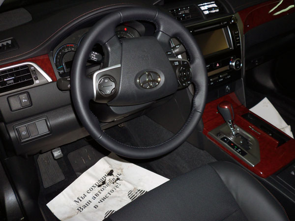 На автомобиль установлен охранный комплекс