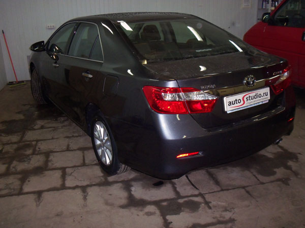 На автомобиль установлен охранный комплекс