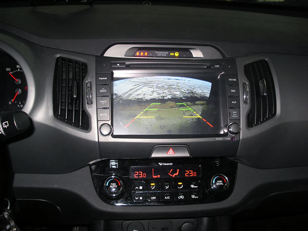 На автомобиль установлено 2 DIN ГУ Phantom DVM-3350G HDi с камерой заднего вида На автомобиль установлено 2 DIN ГУ Phantom DVM-3350G HDi с камерой заднего вида