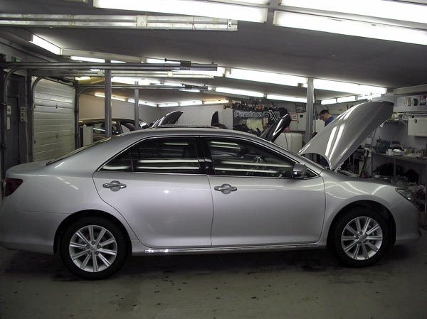 На автомобиль установлен охранный комплекс На автомобиль установлен охранный комплекс