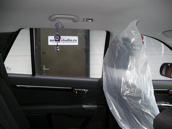 Тонирование автомобиля пленкой Johnson 15% светопропускания