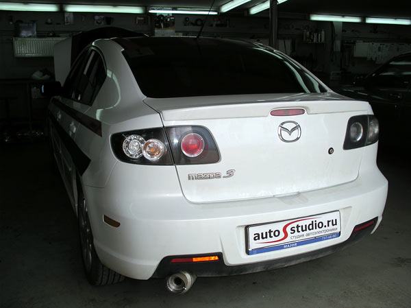 Установка охранного комплекса на Mazda 3 MPS Установка охранного комплекса на Mazda 3 MPS